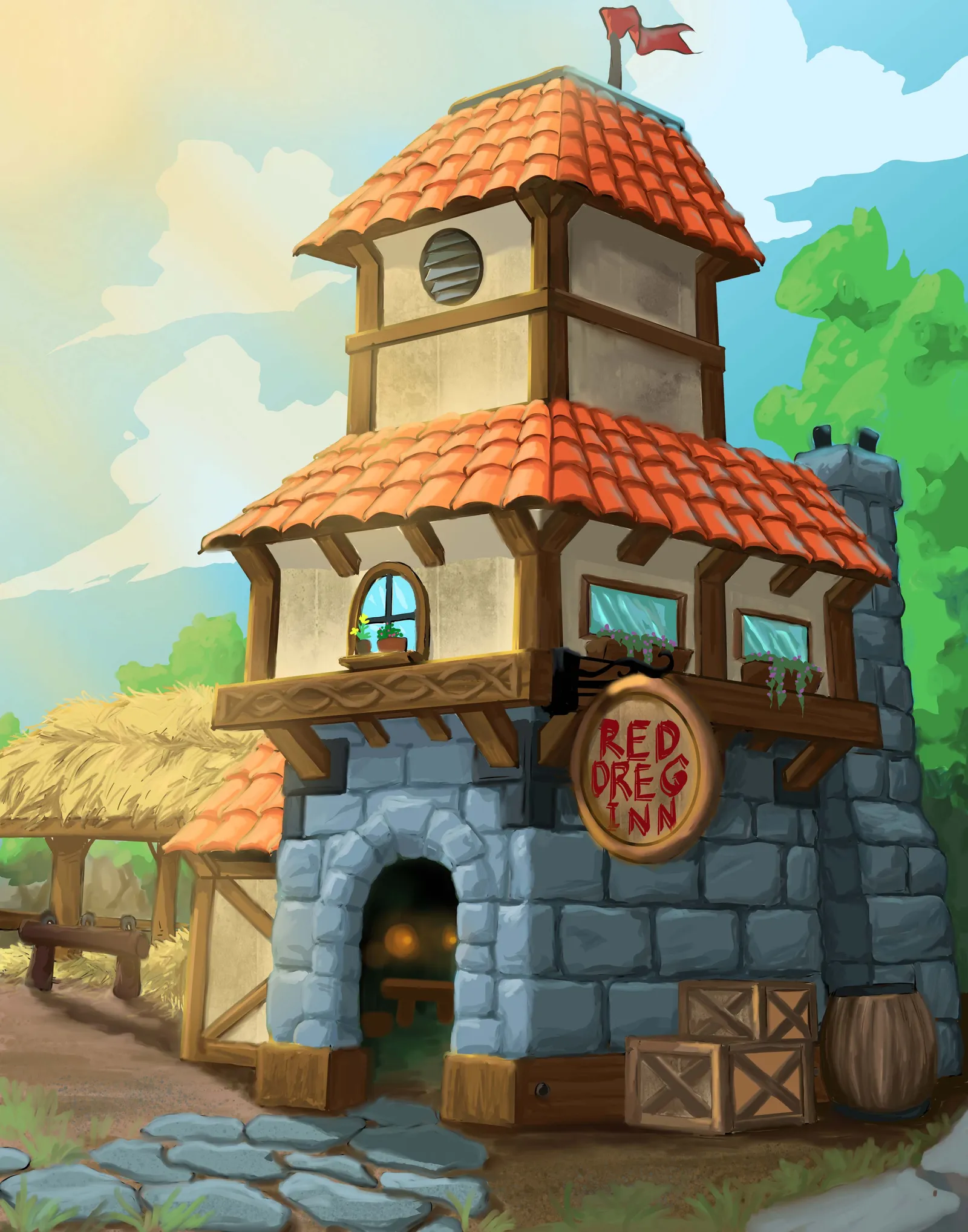 The Red Dreg Inn